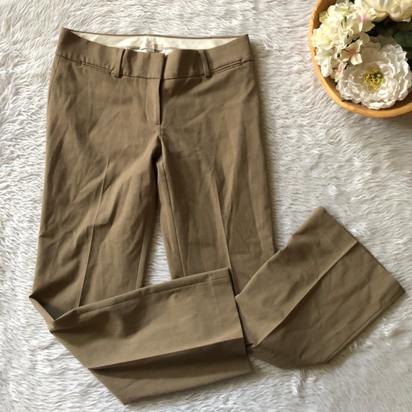 LOFT Pants - Loft Tan Wide Leg Trouser